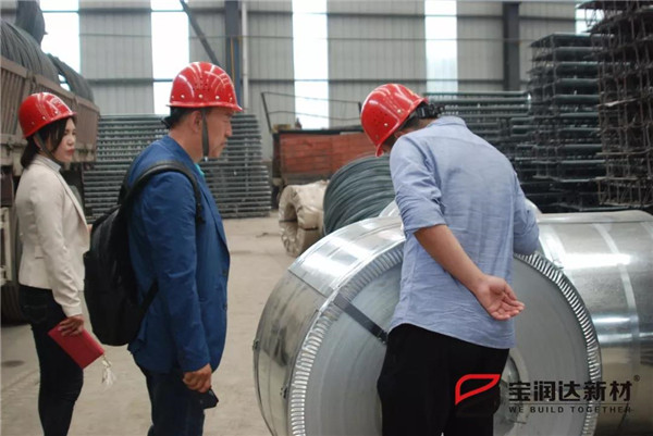 質(zhì)量保證，韓國客戶Shin再次訂購桁架樓承板8000米